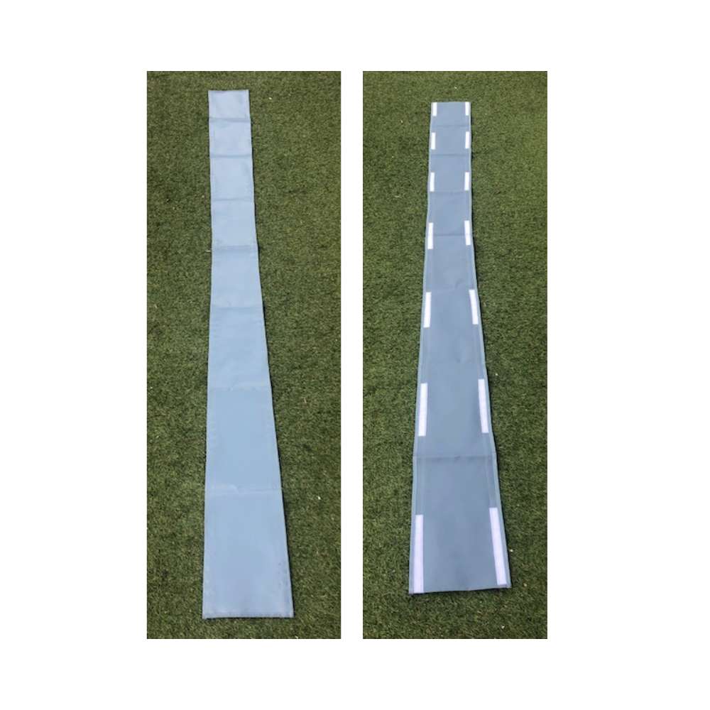 Gongoll Pavillon Dachrinne - Klettverbinder grau