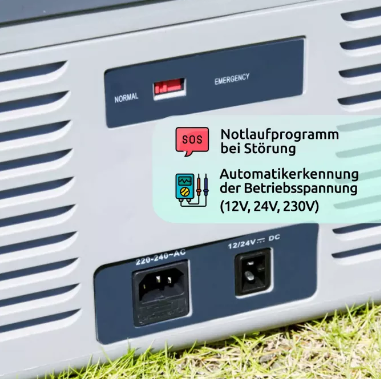 Prime Tech Kompressor-Kühlbox Pro-Line bis -22° C, 12/24 V (40 l)