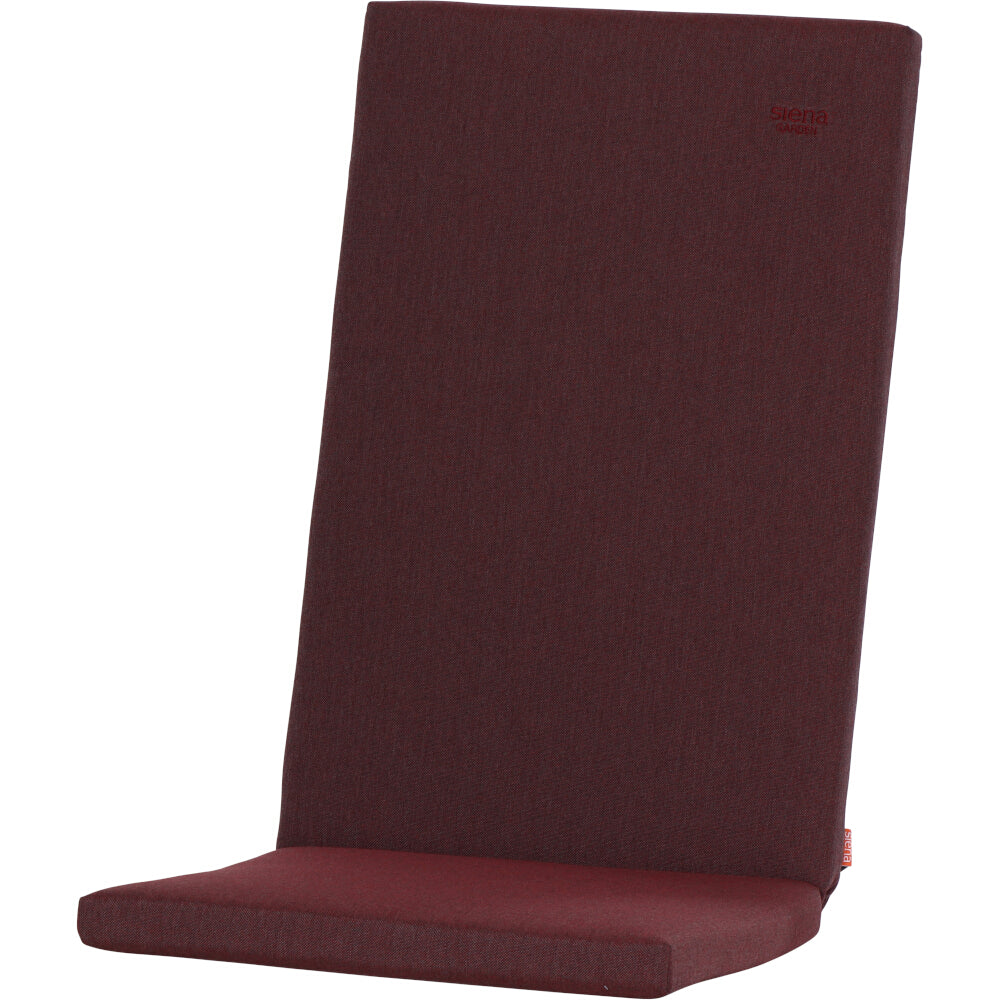 Siena Garden ANKA Sesselauflage 123cm, bordeaux