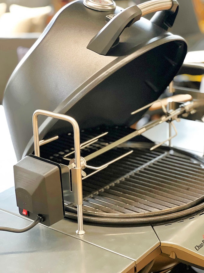 Drehspieß mit Motor für Char-Broil All-Star 120