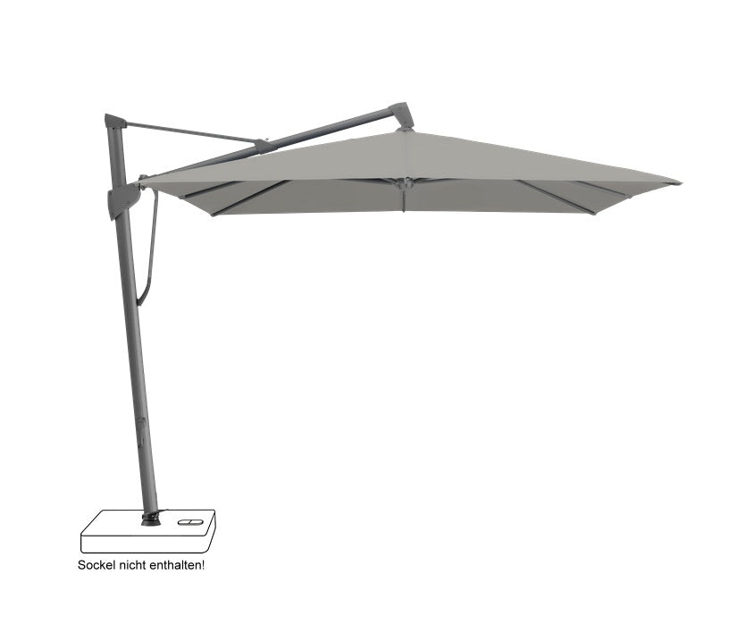 Glatz Seitenmastschirm SOMBRANO® S+ anthrazit - Design 420 Smoke