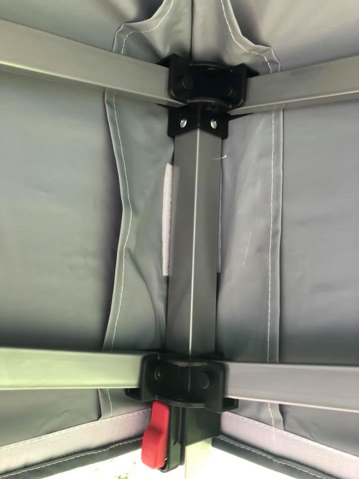 Gongoll Profi-Faltpavillon 3x3m grau