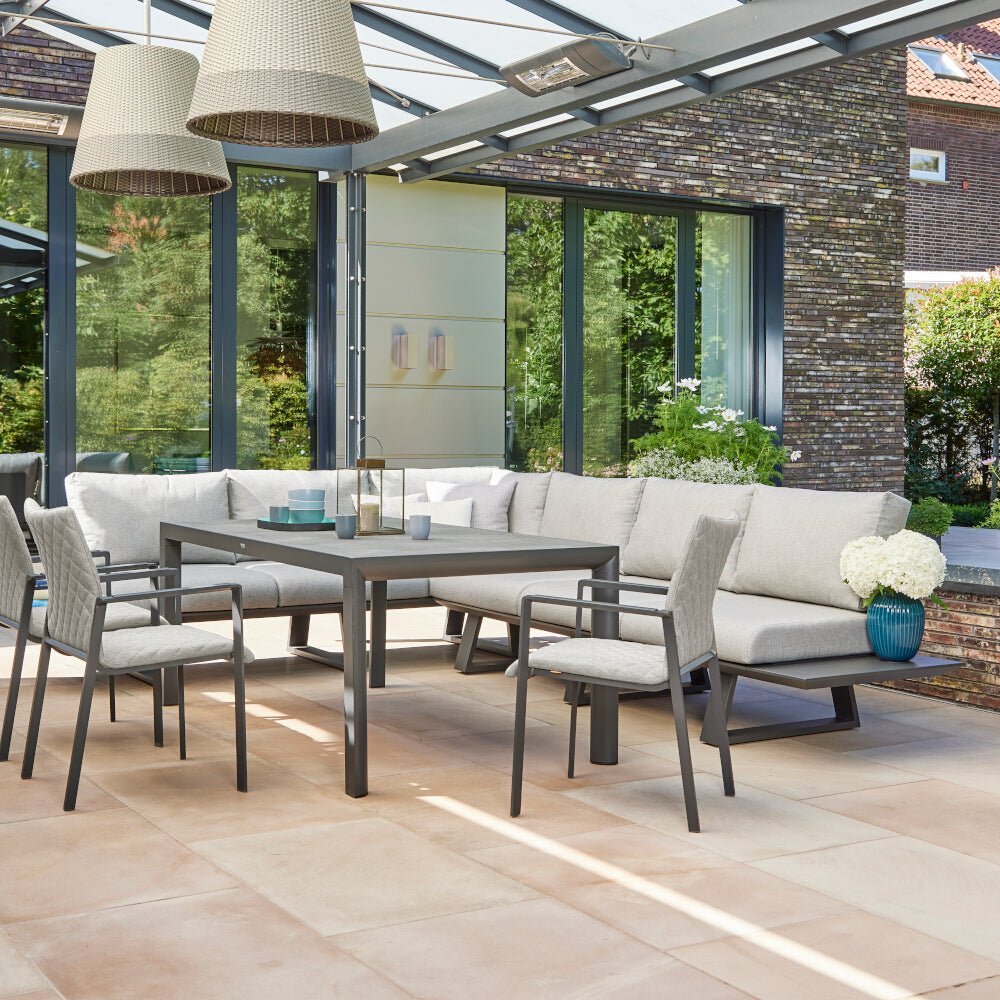 Siena Garden Lardos Loungeecke, matt anthrazit