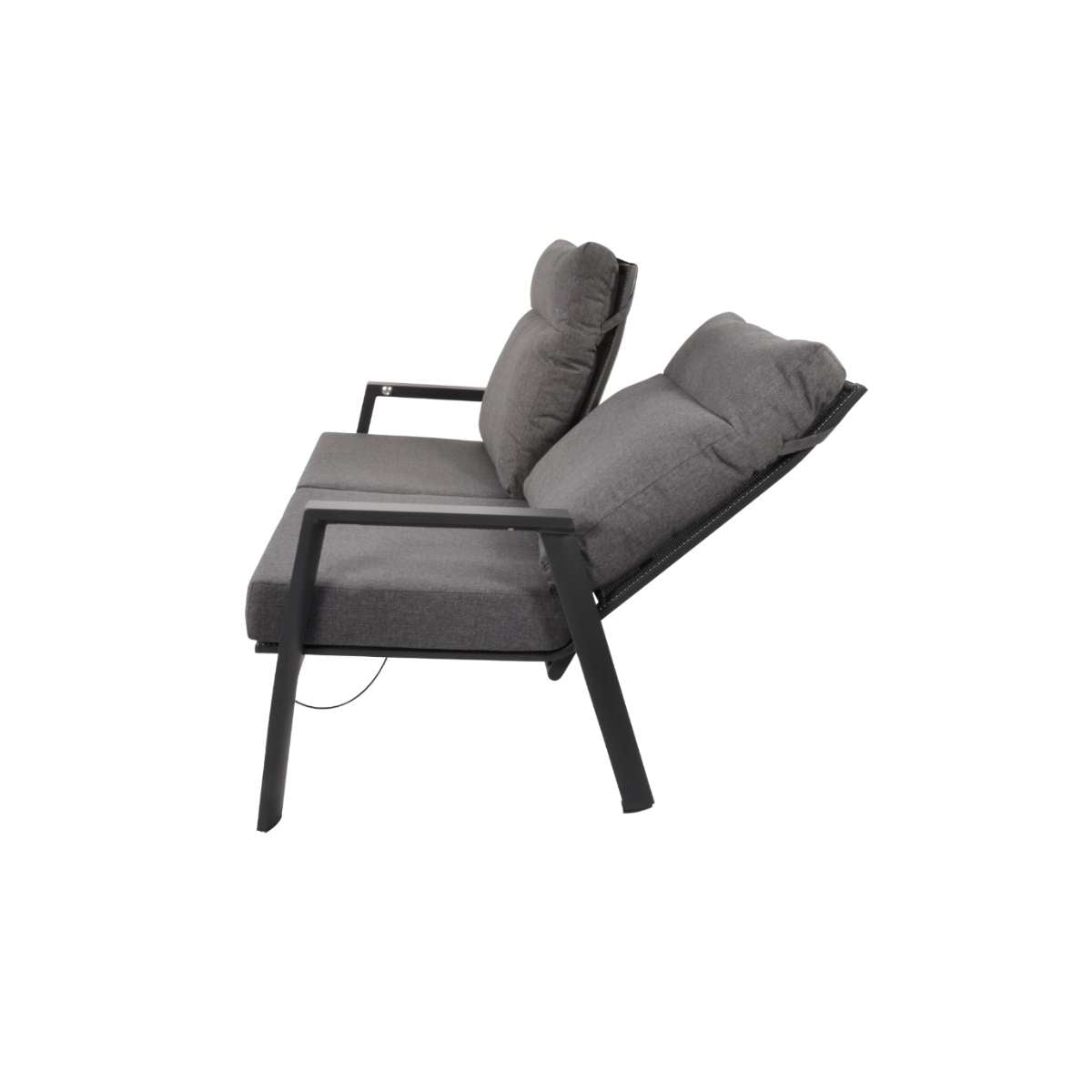 Lesli Living Loungegruppe Ohio mit Tisch Murcia 140x85cm