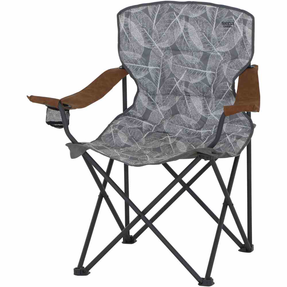 Siena Garden Alu-Campingfaltsessel Natura PU-Leder (M51747)
