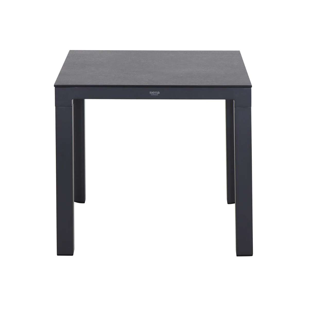 Siena Garden Silva Gartentisch | HPL ferro 80x80x74 cm