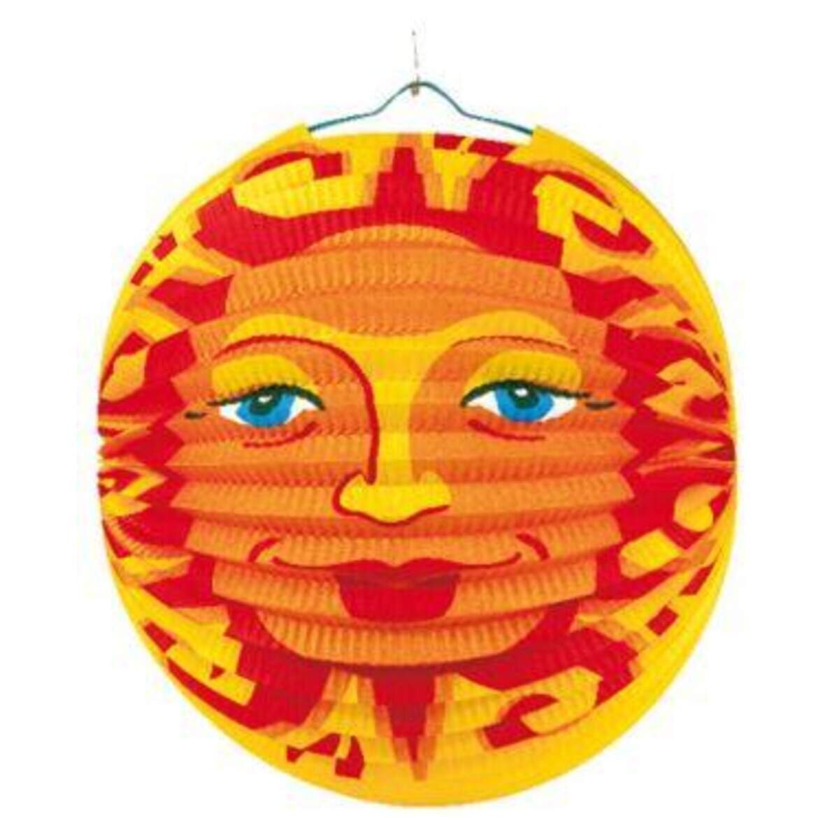 amscan Lampion Mond & Sterne 25 cm, 1 Stück, sortiert