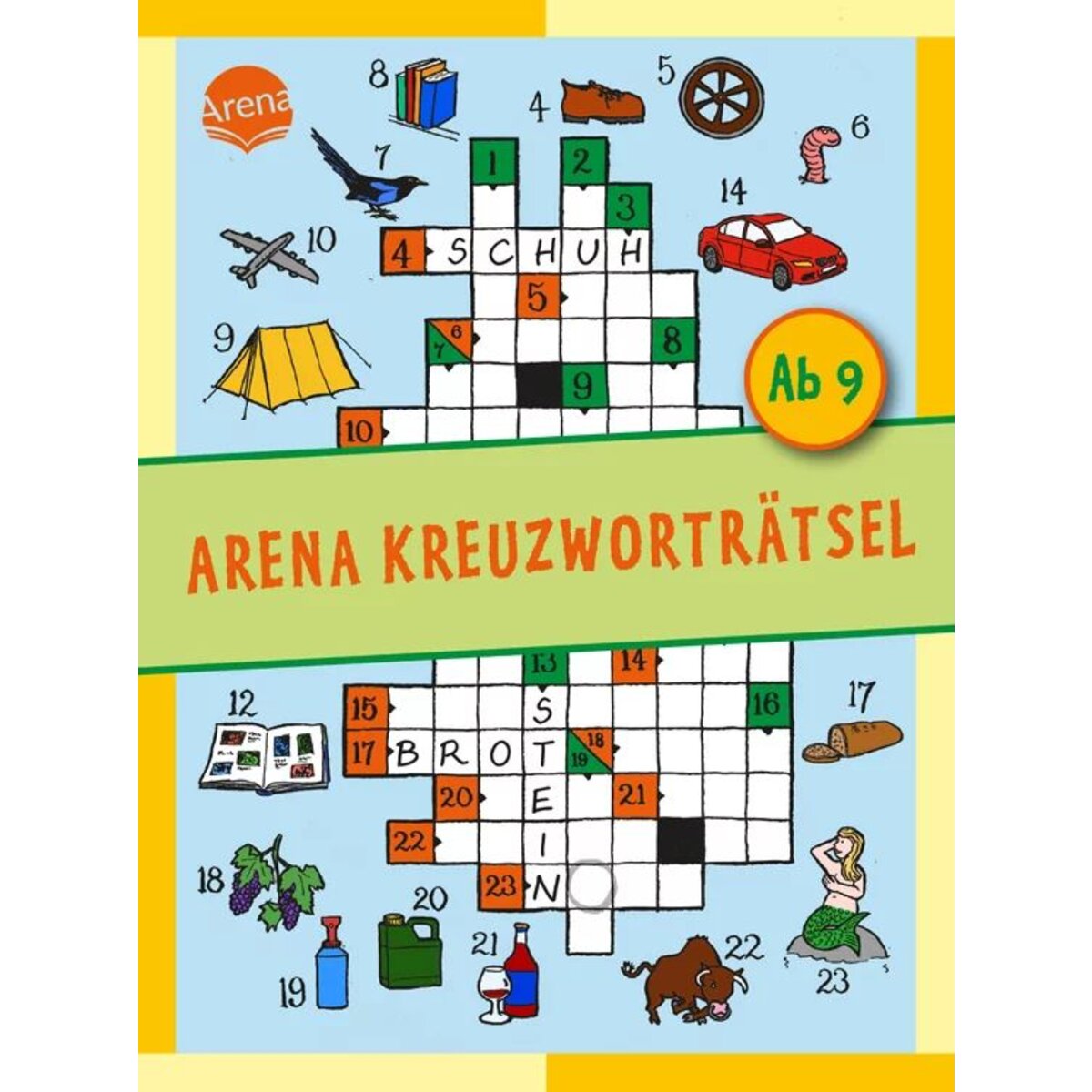 Arena Kreuzworträtsel. Ab 9 Jahren