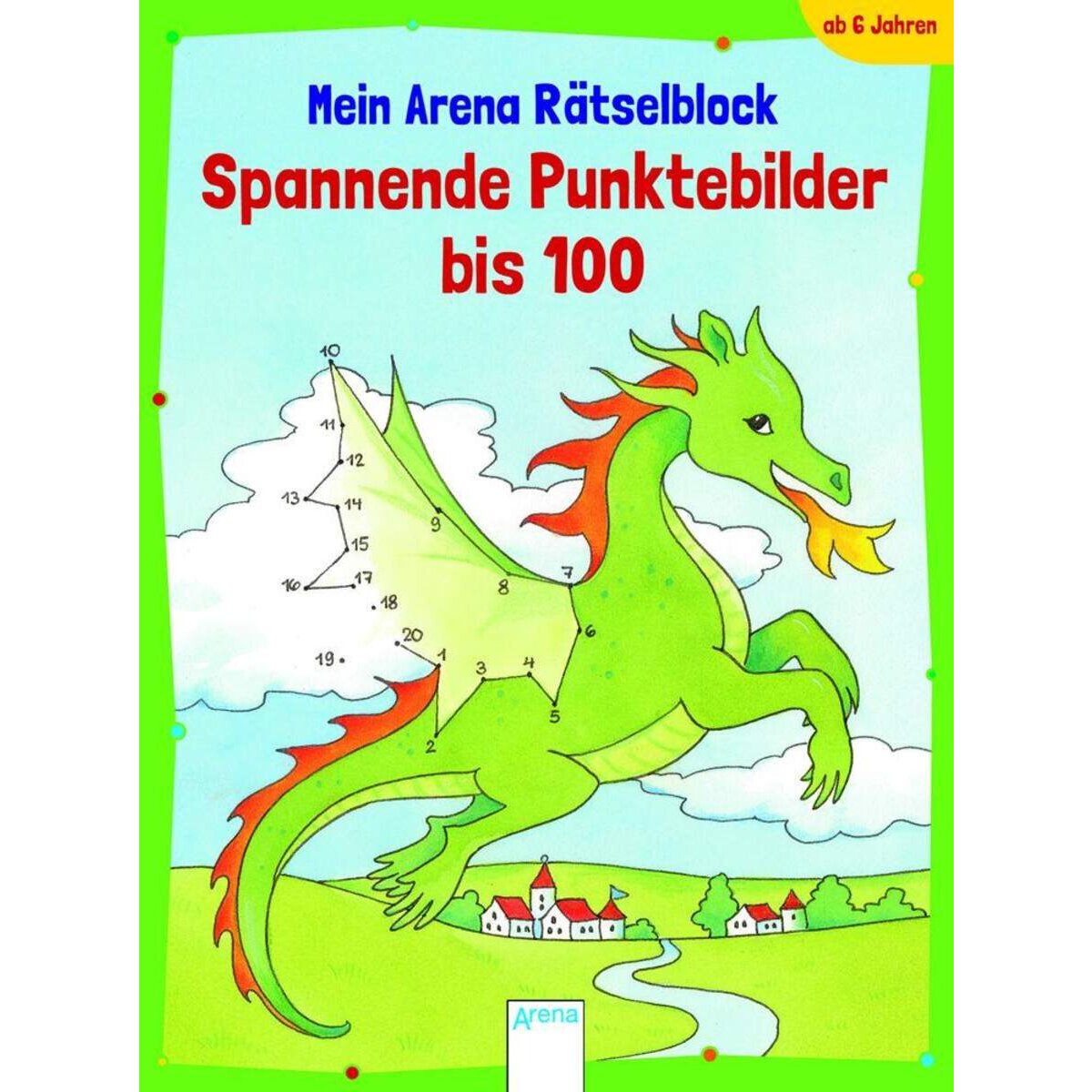 Arena Mein Arena Rätselblock - Spannende Punktebilder bis 100