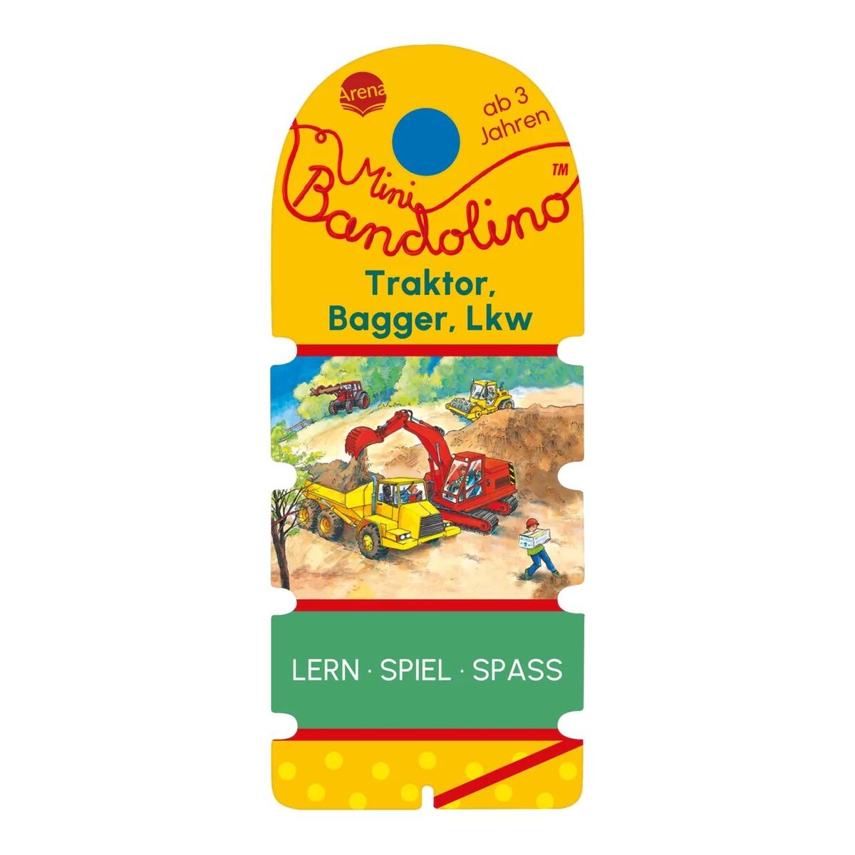 Arena Mini Bandolino. Traktor, Bagger, LKW