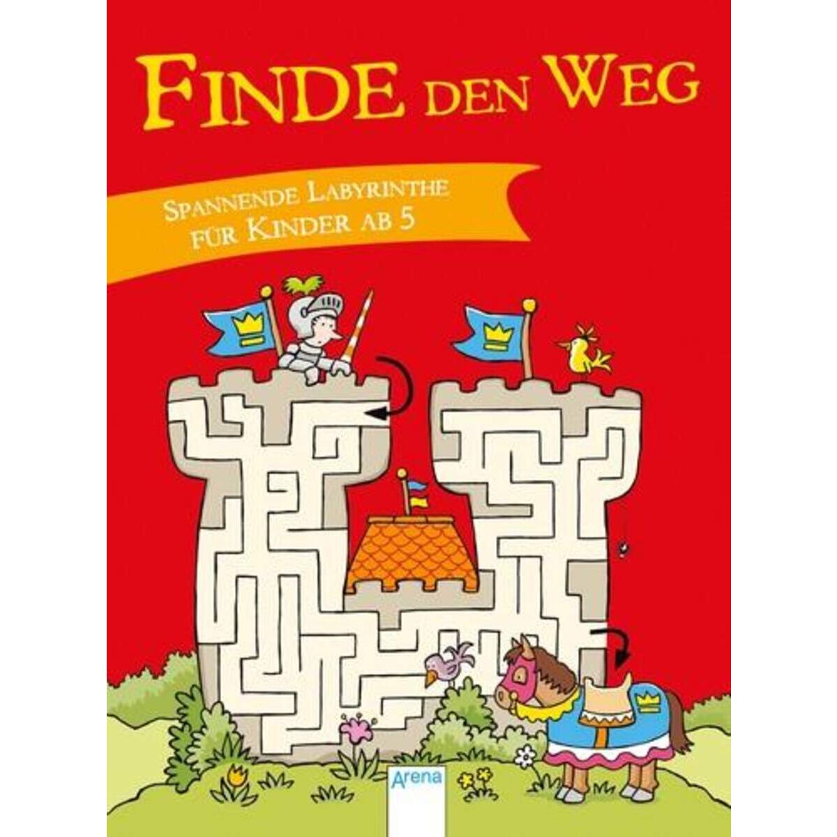 Arena Spannende Labyrinthe für Kinder ab 5. Finde den