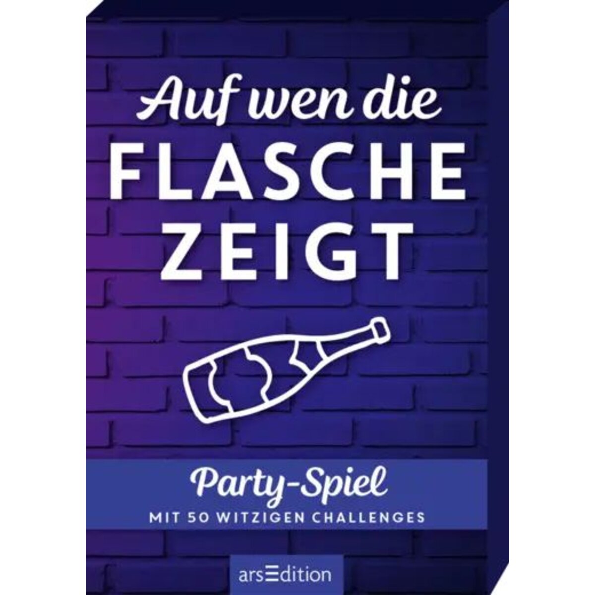 ars Edition Auf wen die Flasche zeigt (Karten)