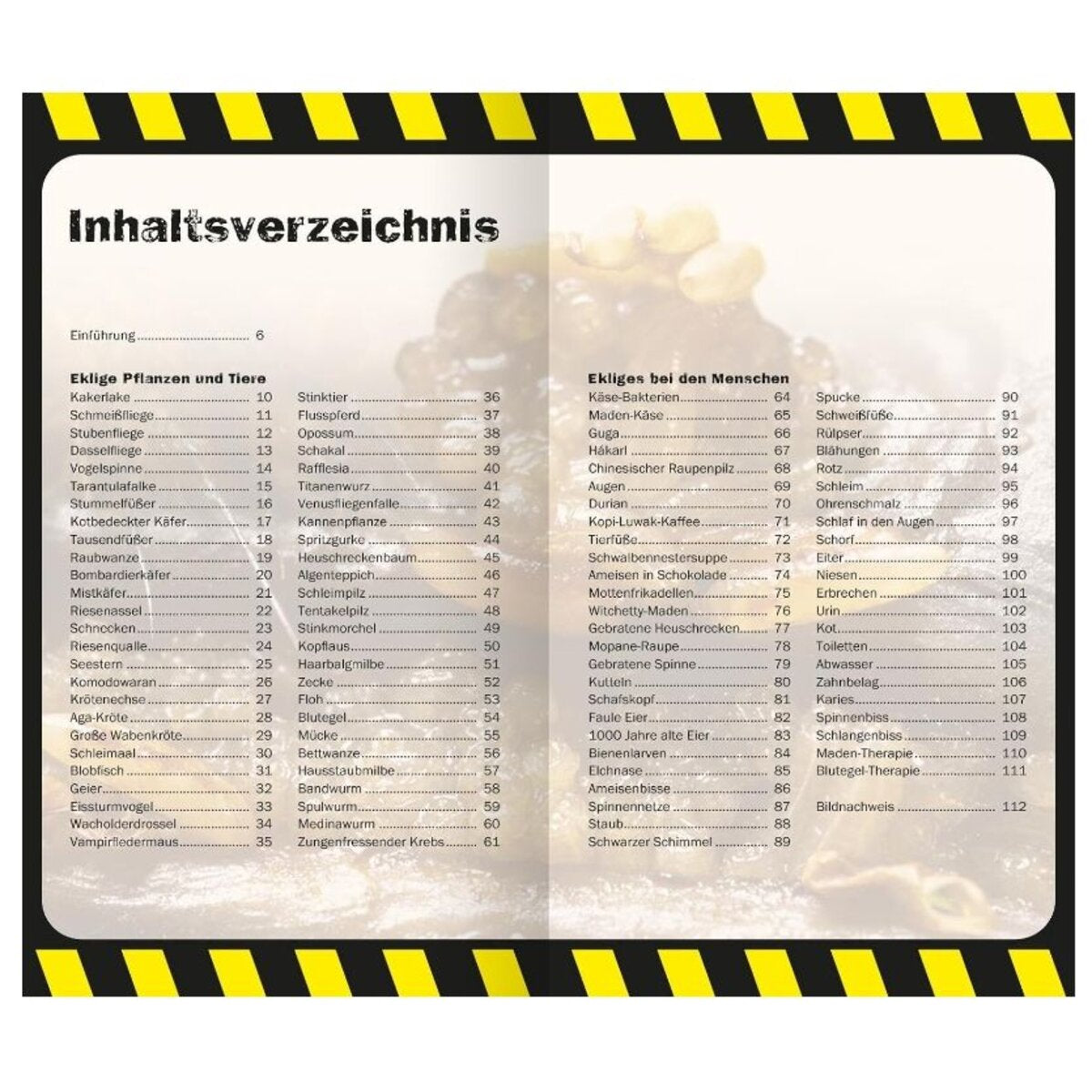 ars Edition Die 100 ekligsten Dinge der Welt