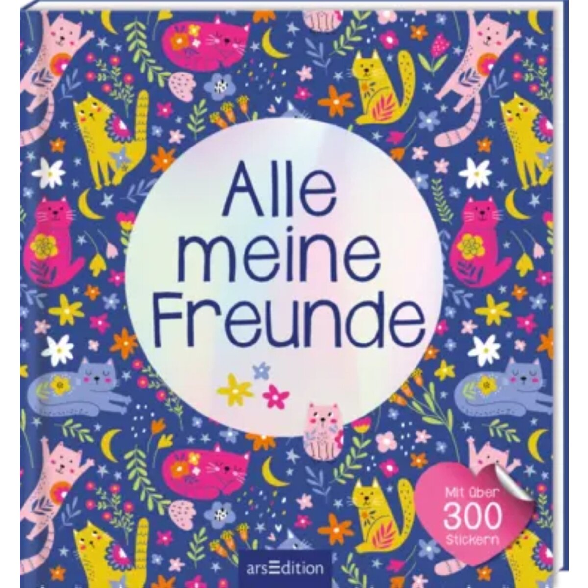 ars Edition Freundebuch Alle meine Freunde Katzen