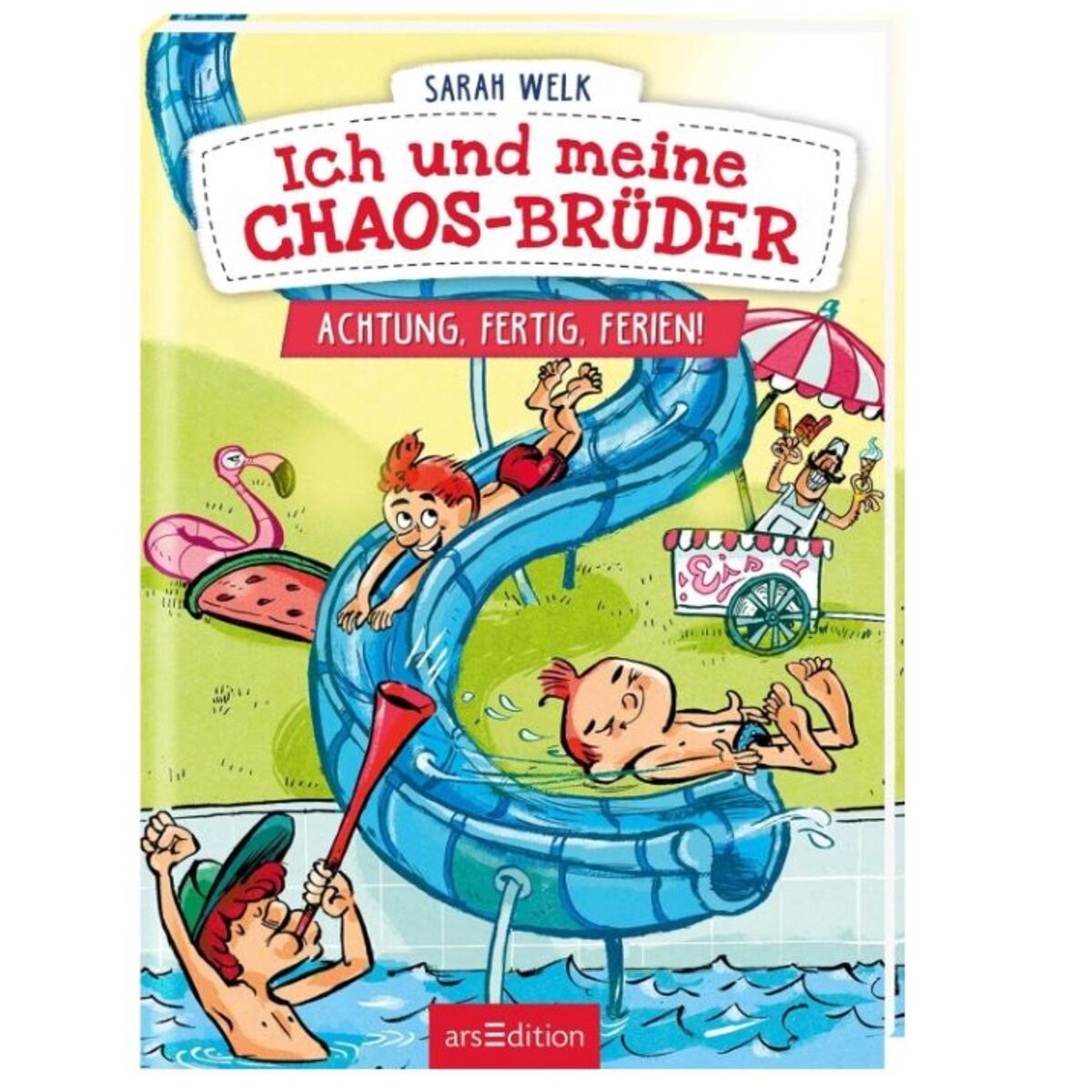 ars Edition Ich und meine Chaos-Brüder – Achtung, fertig, Ferien!