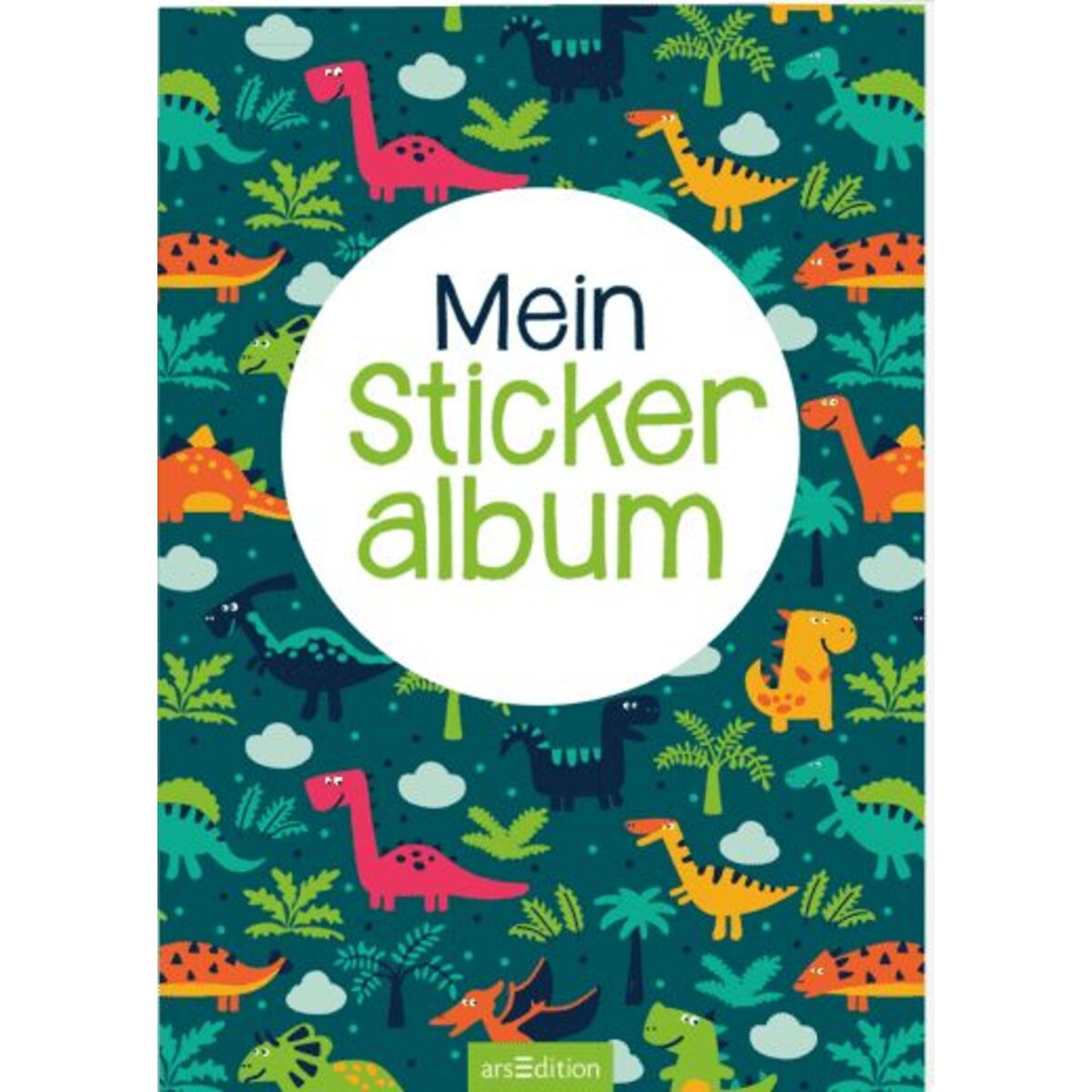 ars Edition Mein Stickeralbum – Dinos