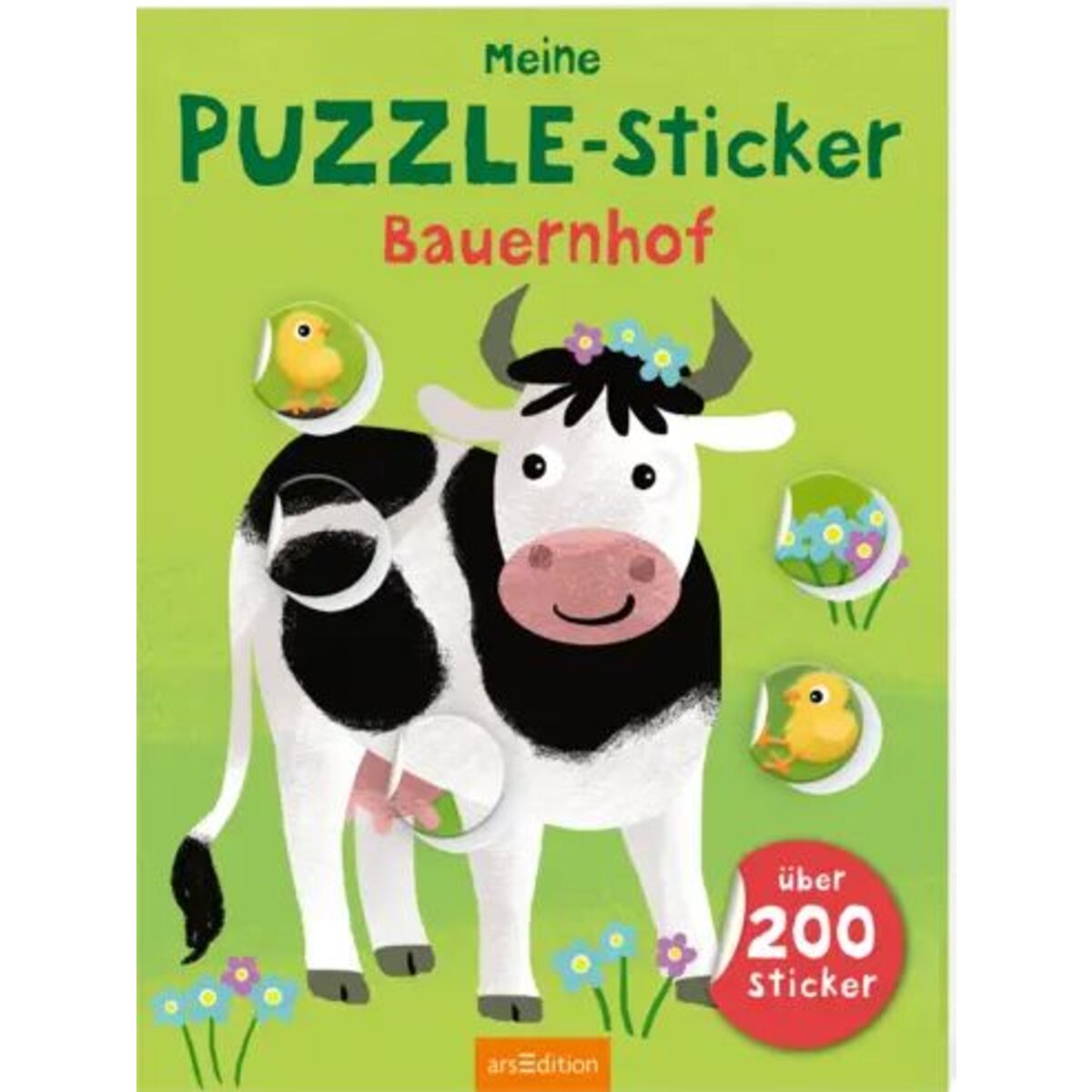 ars Edition Meine Puzzle-Sticker - Bauernhof