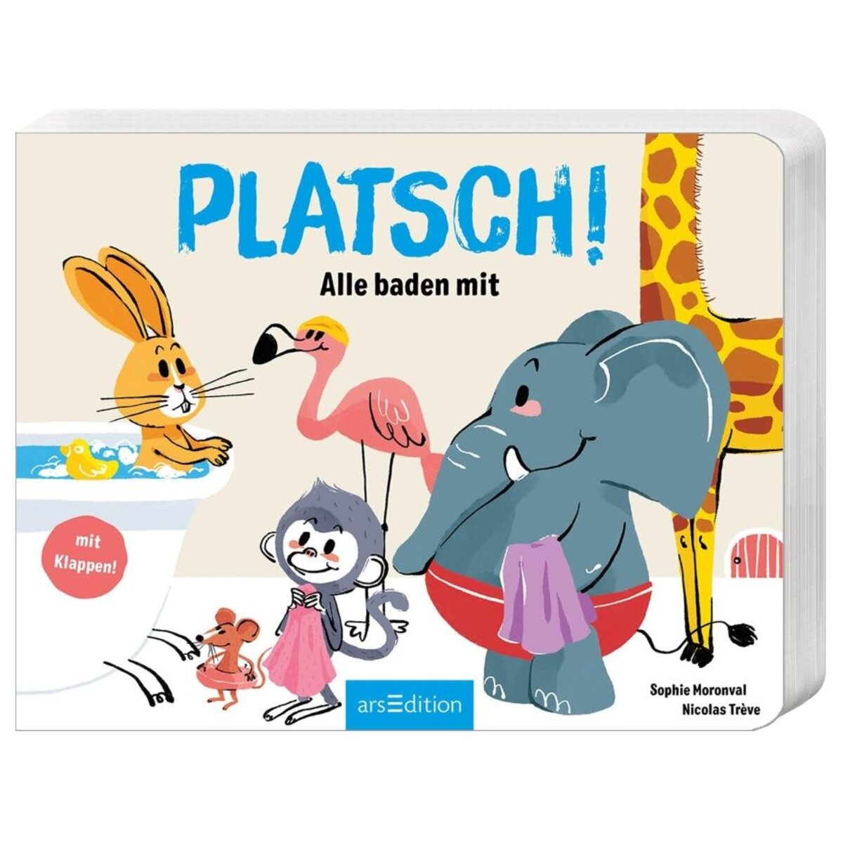 ars Edition Platsch! Alle baden mit