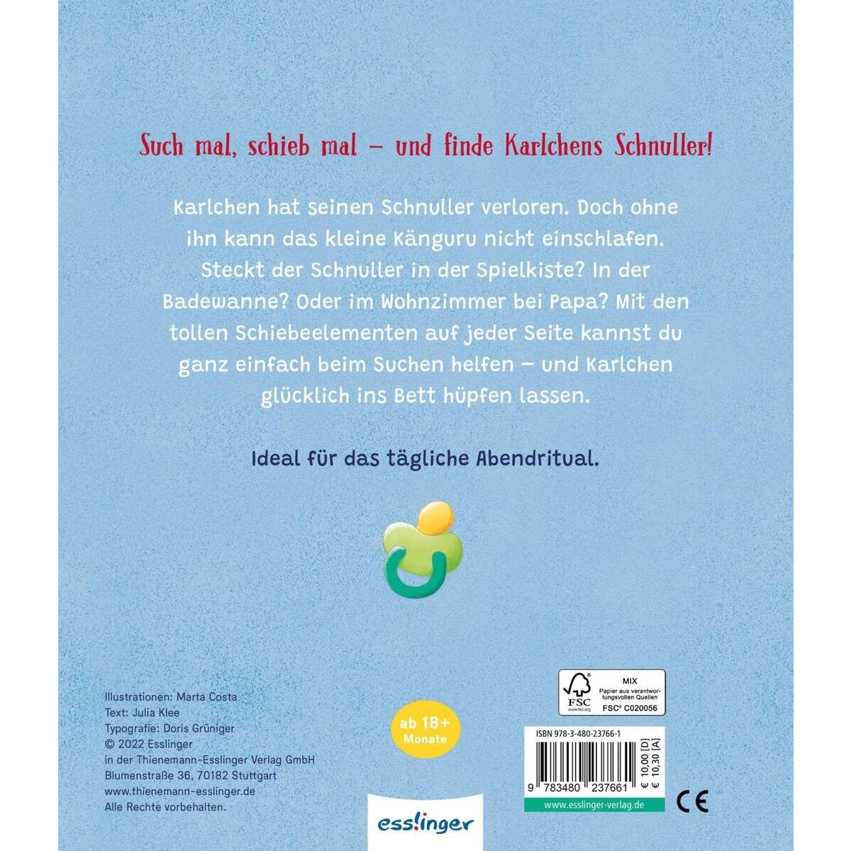 ars Edition Such mal – schieb mal! : Wo ist dein Schnuller, kleines Känguru?