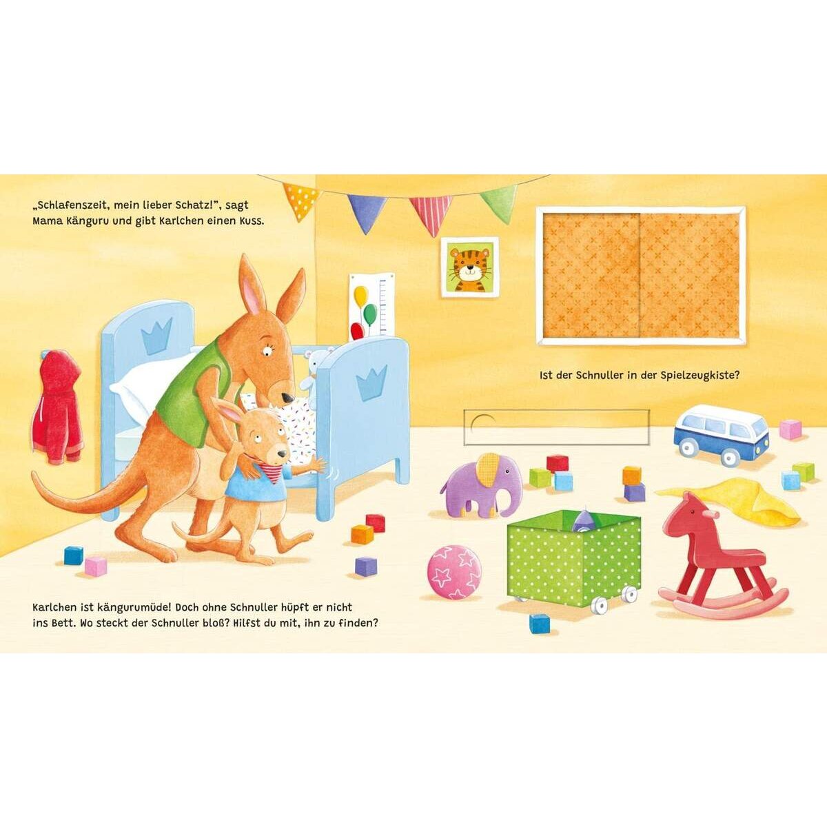 ars Edition Such mal – schieb mal! : Wo ist dein Schnuller, kleines Känguru?