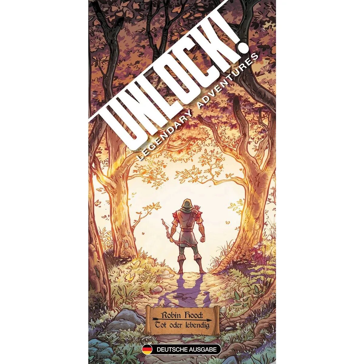 Asmodee Space Cowboys Unlock! Robin Hood Tot oder lebendig (Einzelszenario)