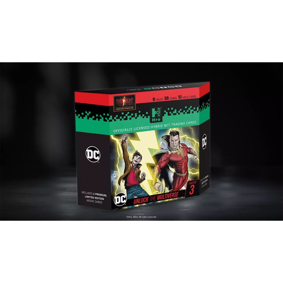 ASS Altenburger Hro DC Chapter 3 Shazam Fury Of The Gods NFT Trading Cards - Starter Set ENGLISCH