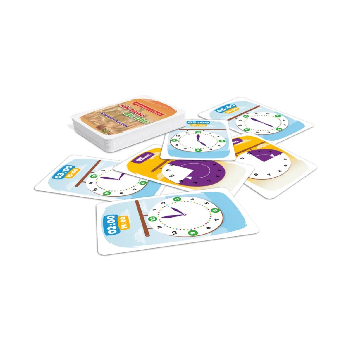 Shuffle Lernspiel - Die Uhr