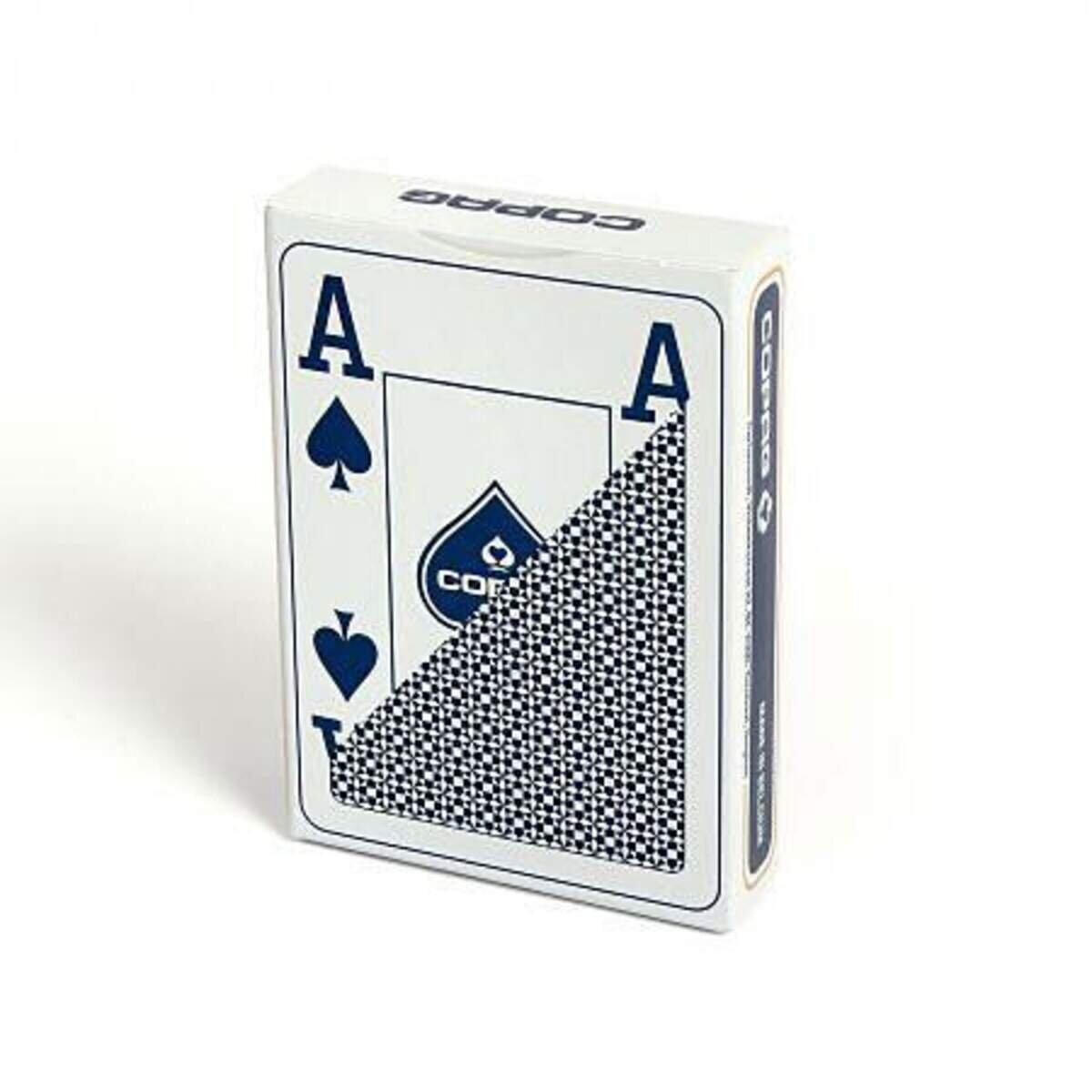 ASS Altenburger Poker Jumbo Index blau, 100% Plastik, 4 Corner