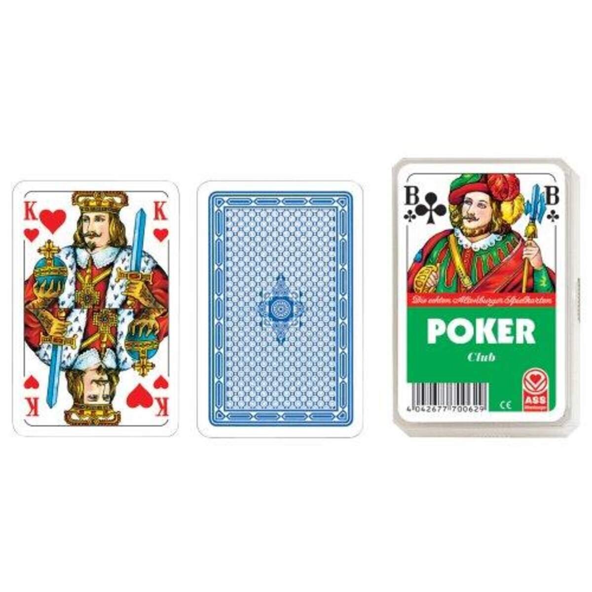 ASS Pokerkarten französisches Bild