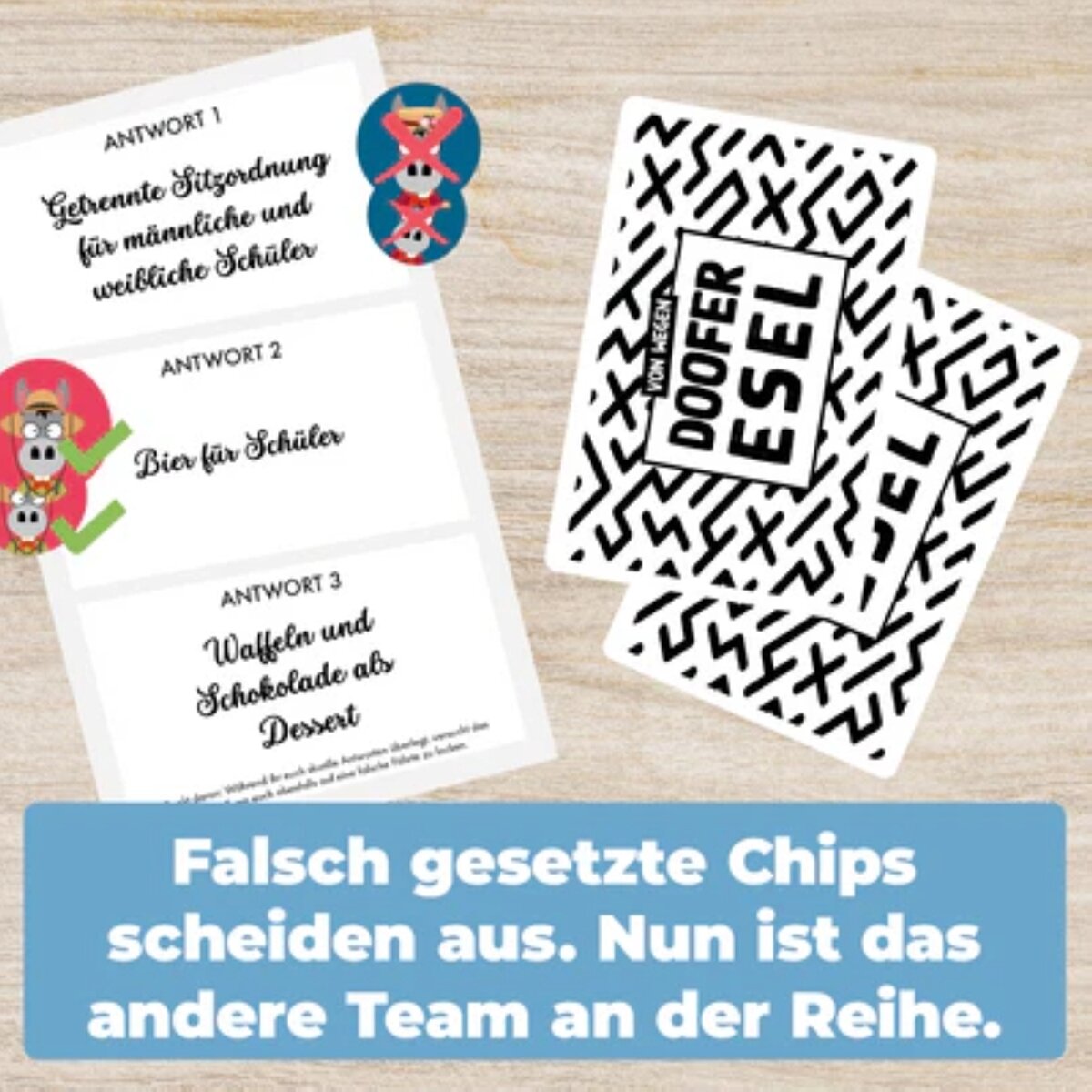 ATM Gaming Doofer Esel - Das lustige Spiel des unnützen Wissens