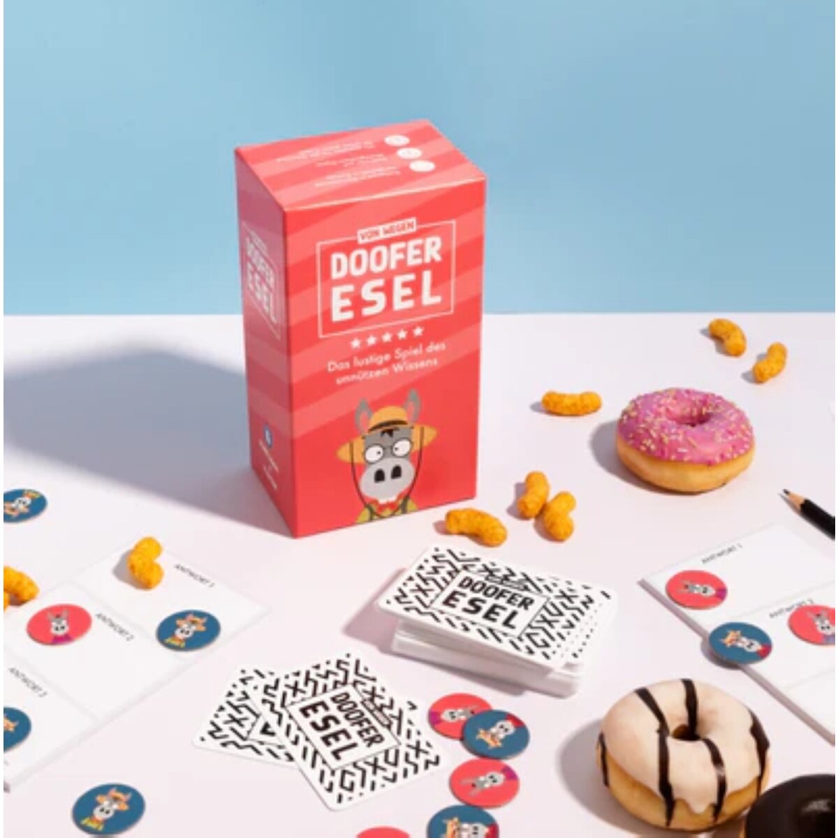 ATM Gaming Doofer Esel - Das lustige Spiel des unnützen Wissens