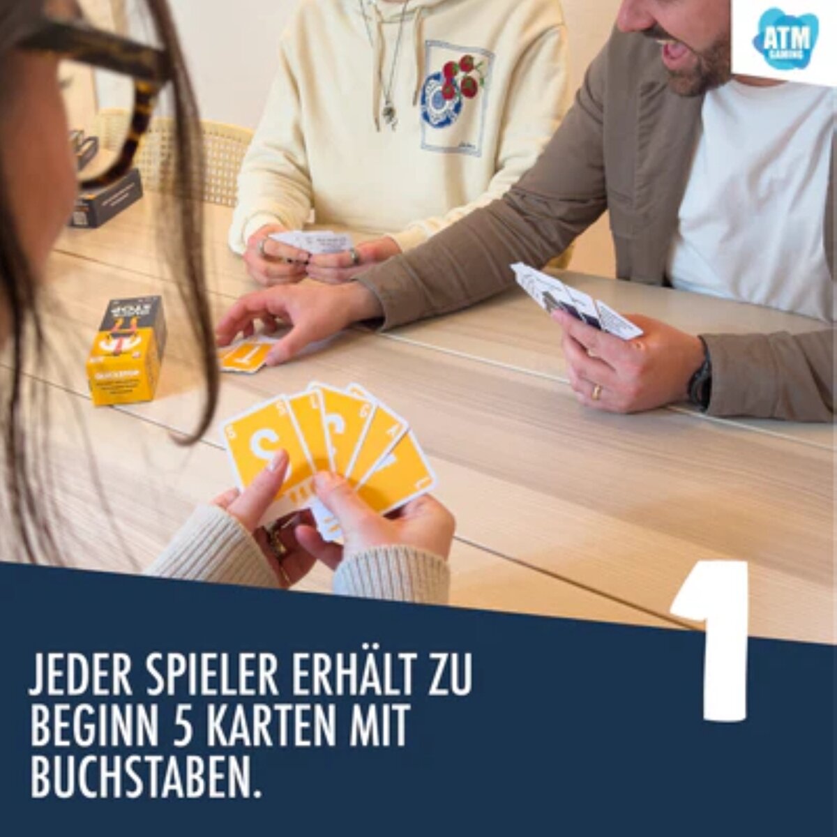 ATM Gaming QuickStop - Das Buchstaben-Duell ab 3 Spieler