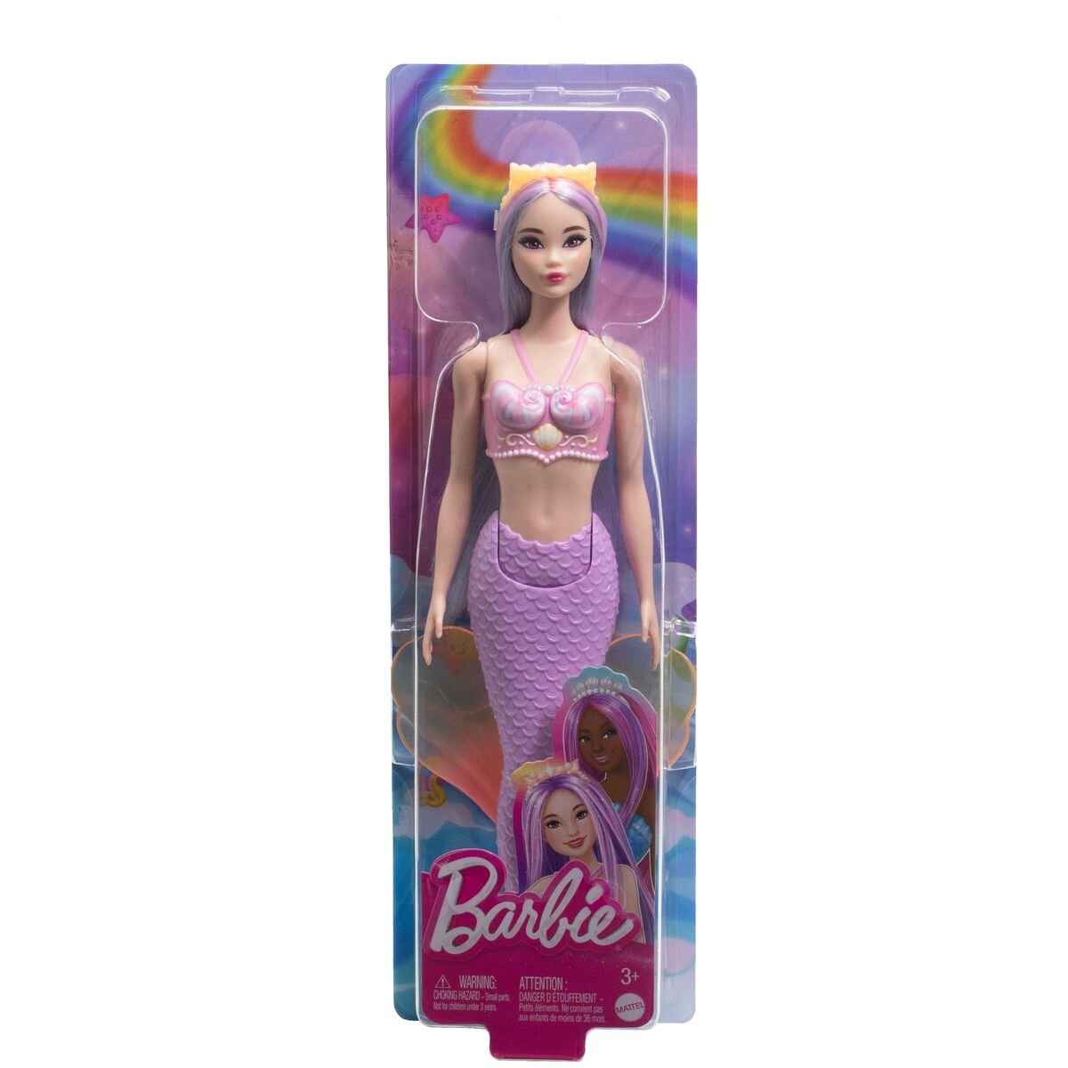 Barbie Meerjungfrau Rosa Violett