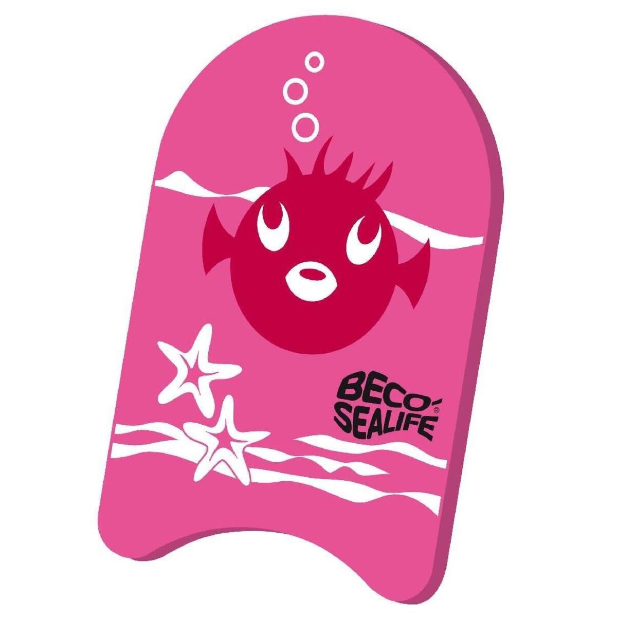 Beco Sealife Kickboard 34 x 21 cm, pink, Print Pinky