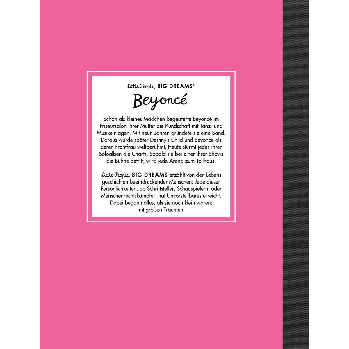 Suhrkamp Verlag Little People, Big Dreams - Beyoncé