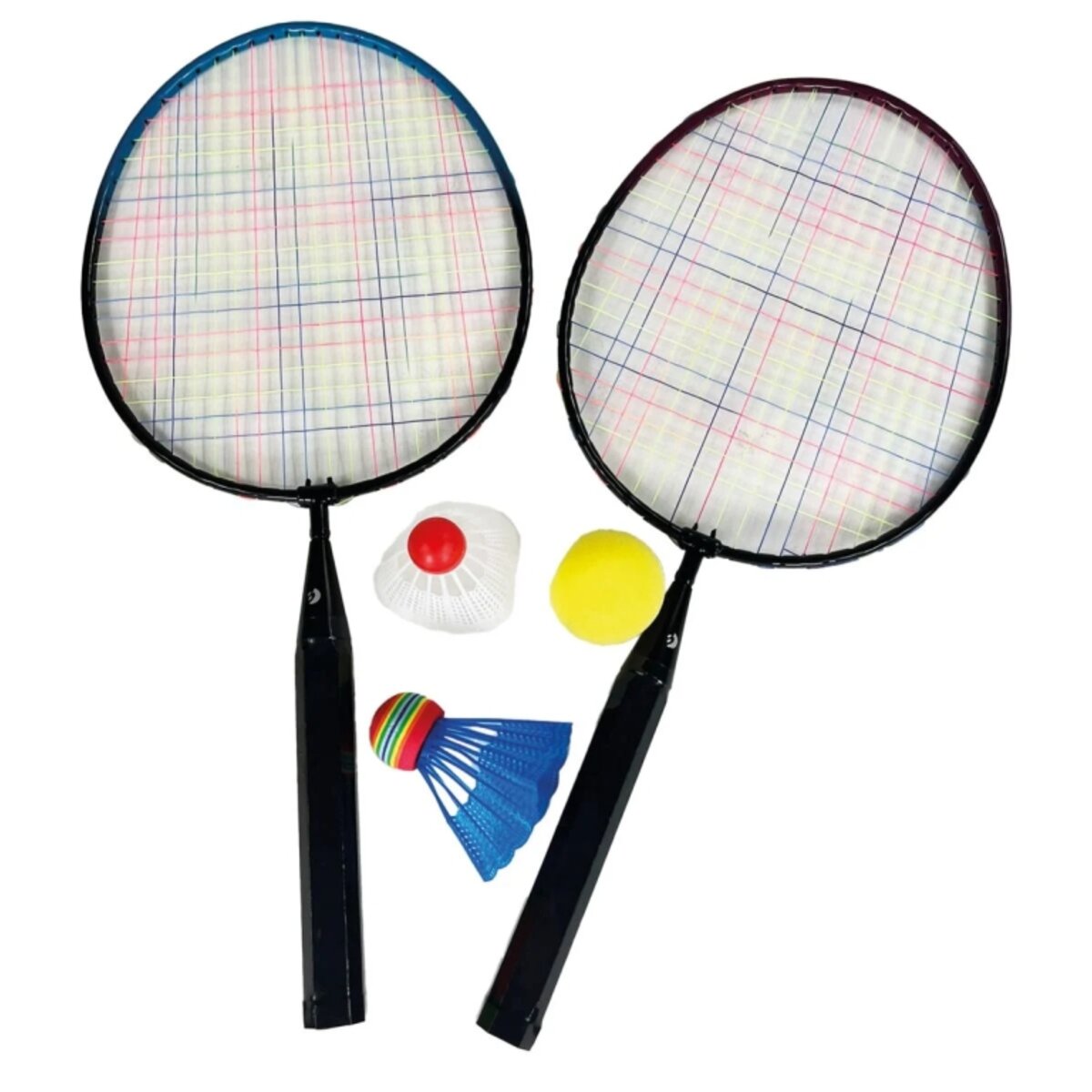 BEST Sporting Kinderfederballspiel 2er magenta/türkis