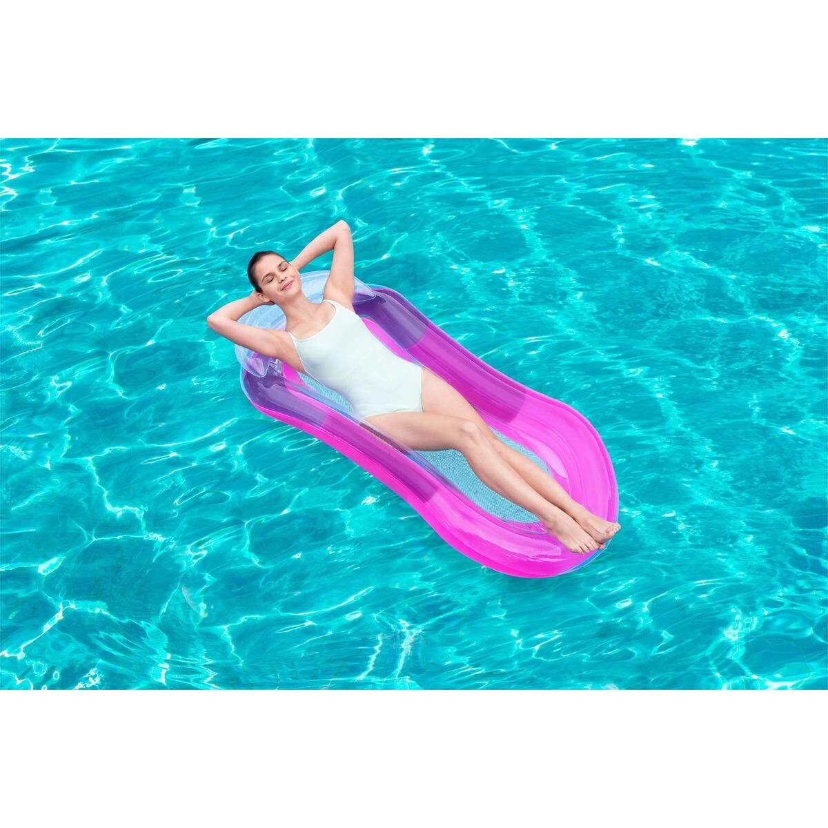 Bestway Luftmatratze Aqua Lounge mit Netzboden 160 x 84 cm, 1 Stück, sortiert