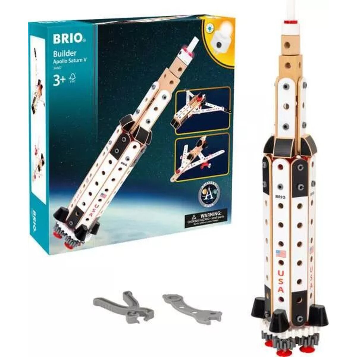 BRIO Builder Apollo Saturn V