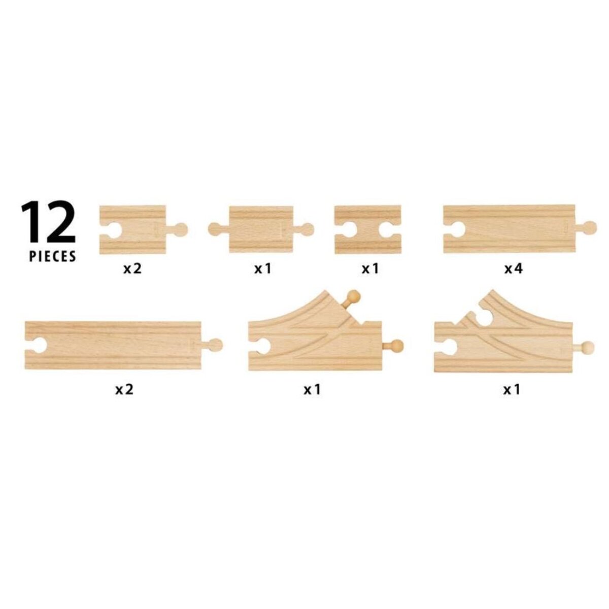 BRIO 36099 Schienen Starter Sortiment B