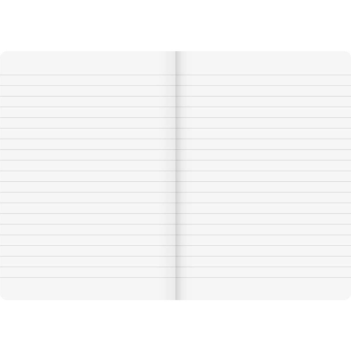 BRUNNEN Kladde FACT!plus A5 liniert braun