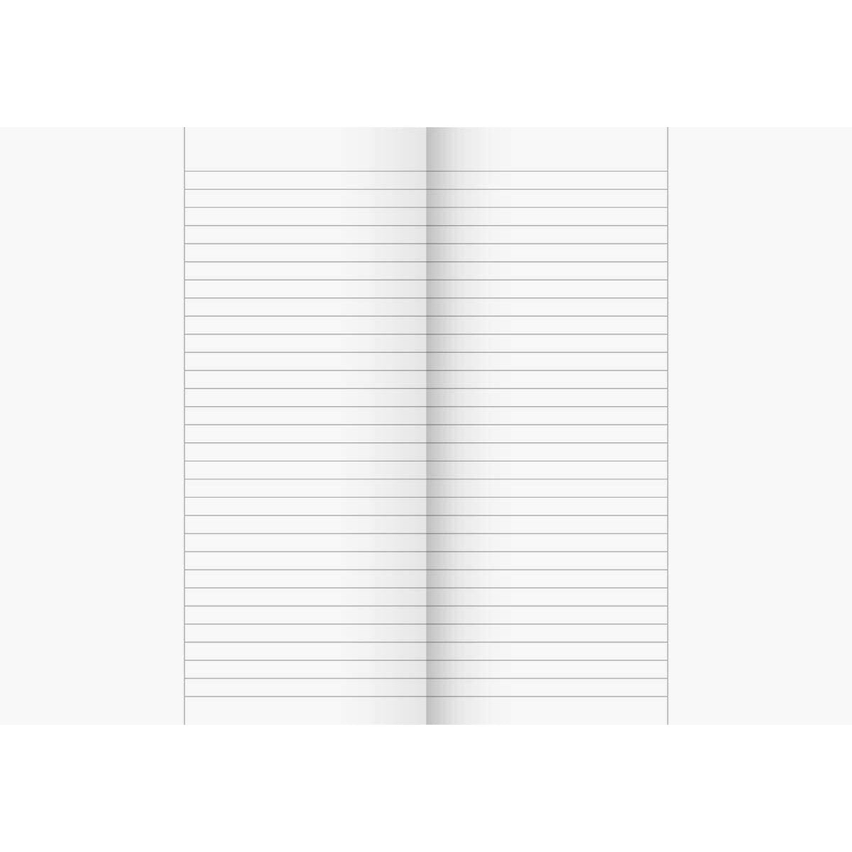 BRUNNEN Schulheft A4, liniert, Lineatur 25a, 20 Blatt