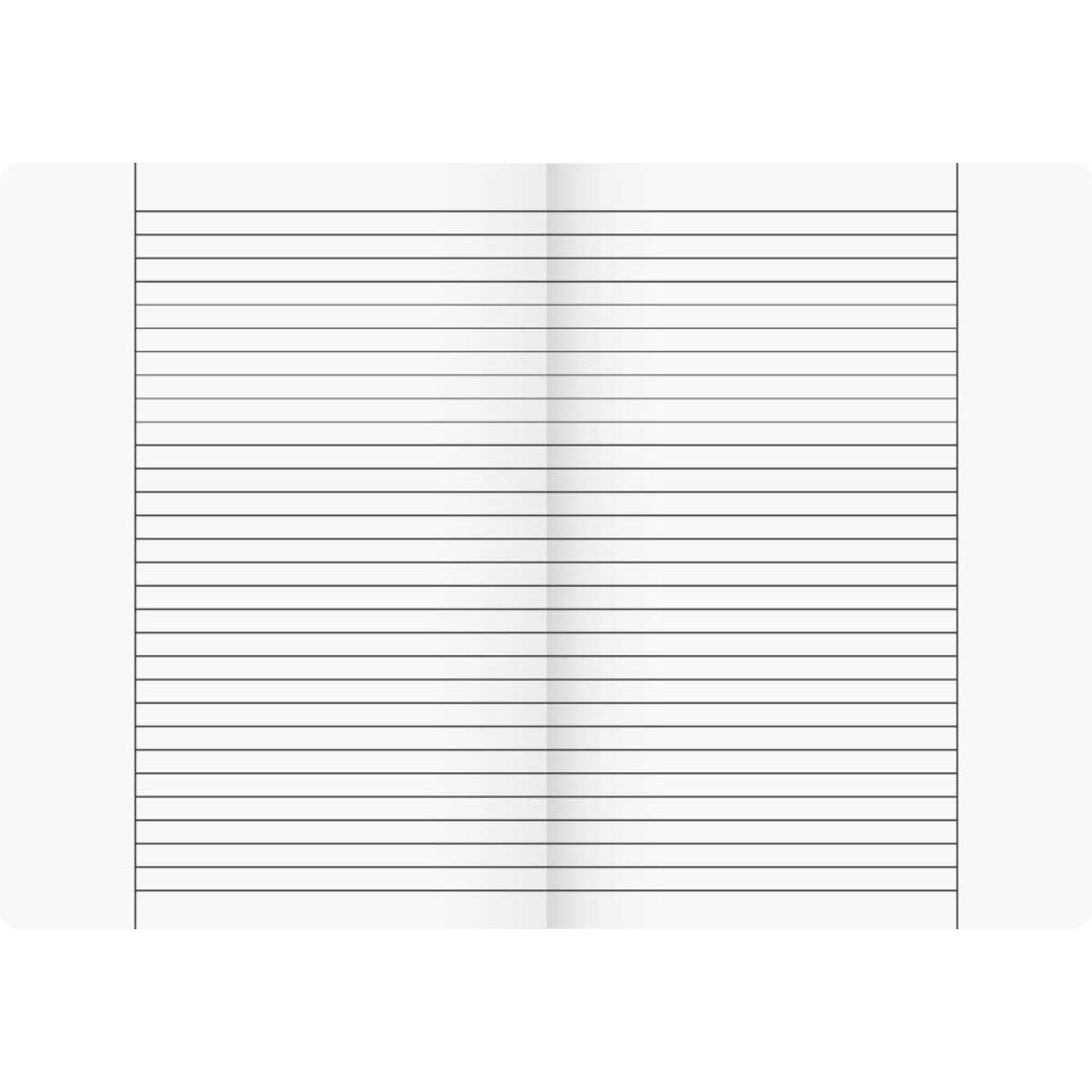 BRUNNEN Schulheft Young Vivendi A4, liniert, Liniatur 25, 16 Blatt