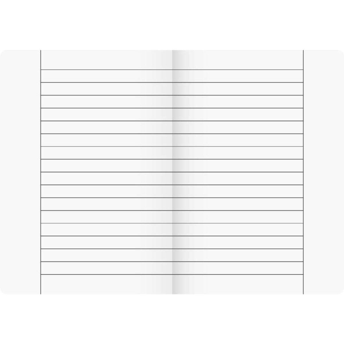 BRUNNEN Schulheft Young Vivendi A5, kariert, Liniatur 9, 16 Blatt