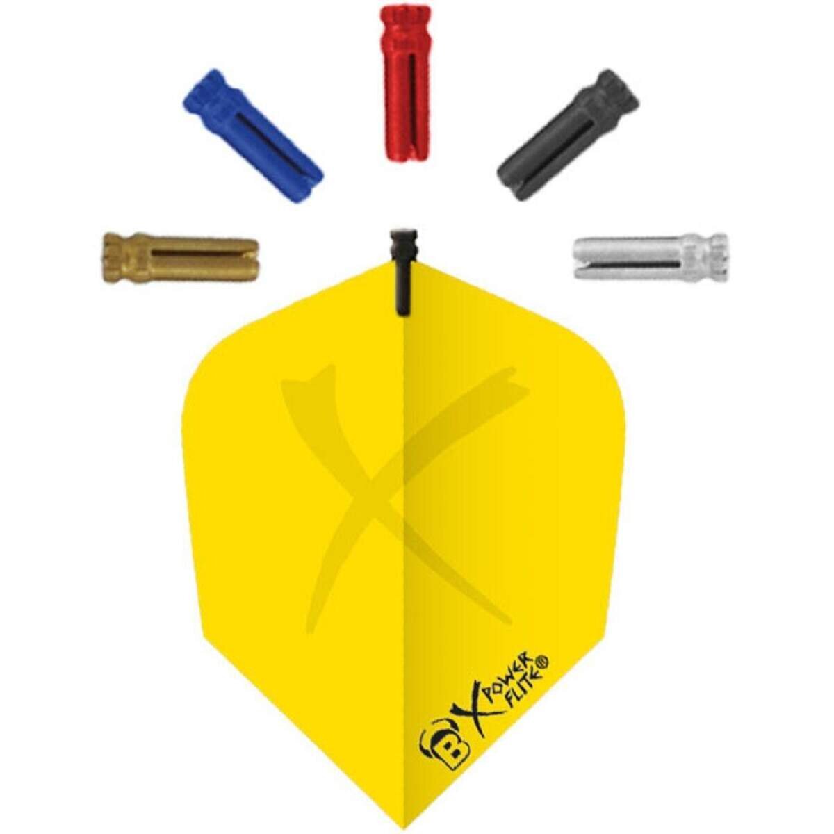 BULL'S Darts Flightschoner Aluminium silber