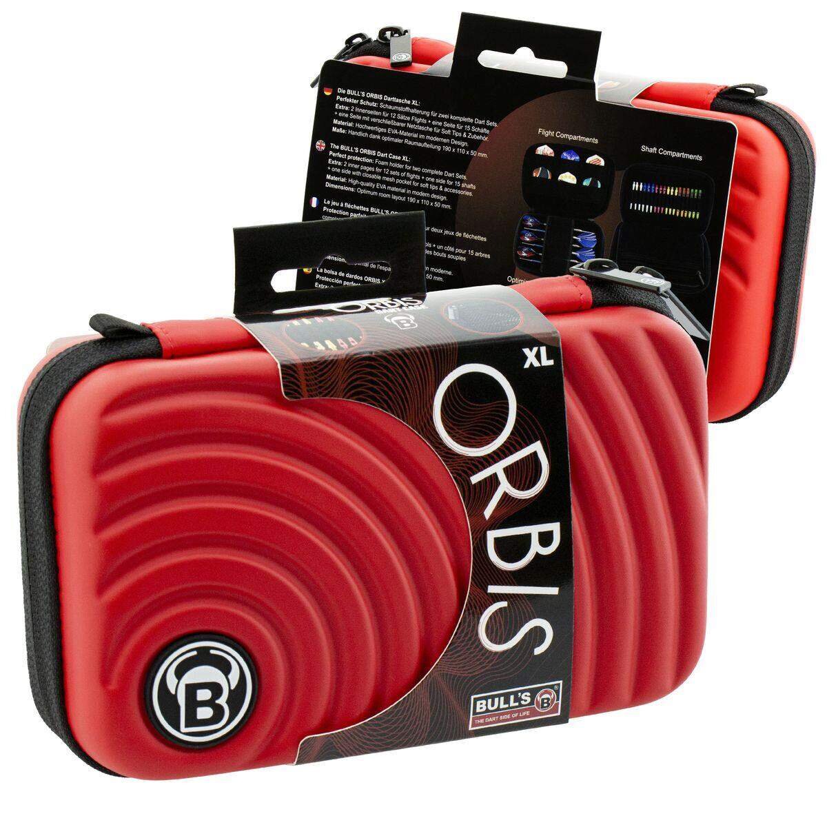 BULLS Darts ORBIS XL Dartcase red