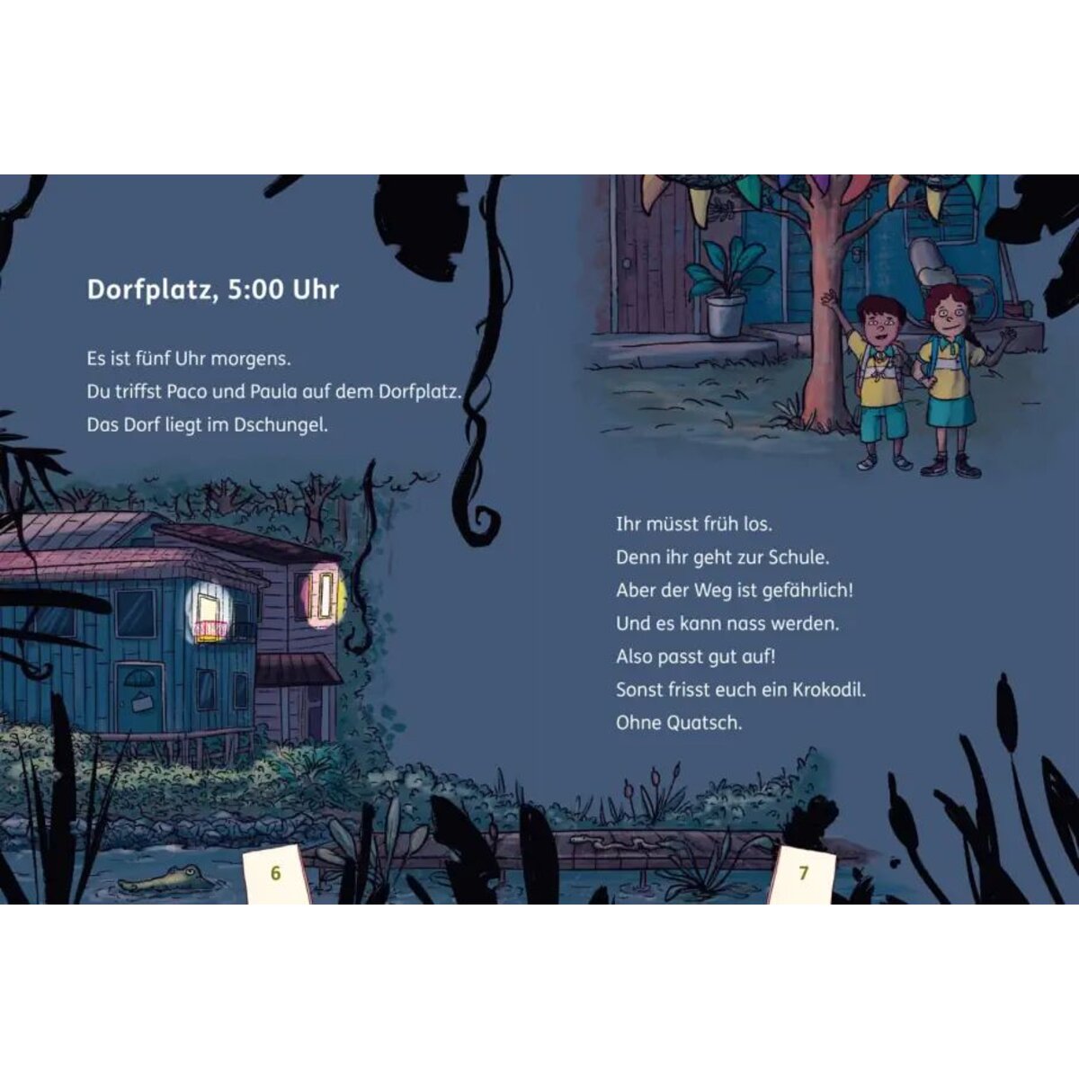 Carlsen Verlag Achtung!: Sumpfiger Schulweg