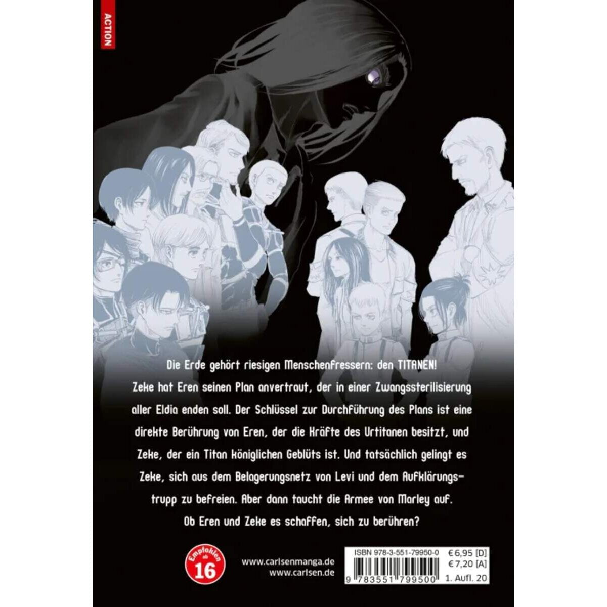 Carlsen Verlag Attack on Titan 30