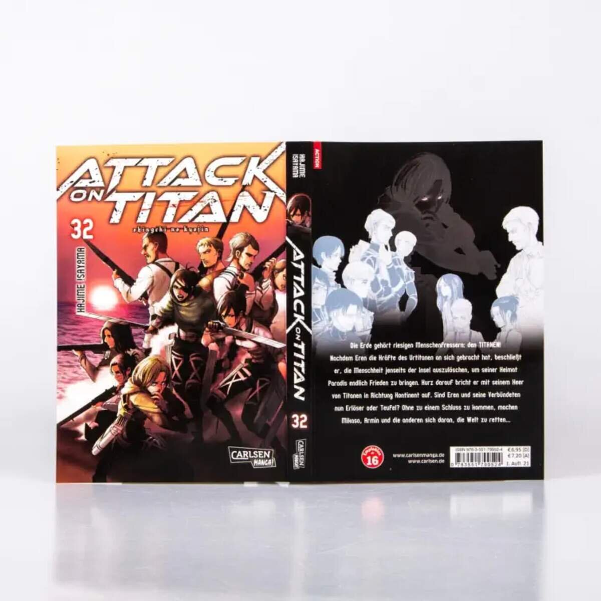 Carlsen Verlag Attack on Titan 32 von Hajime Isayama