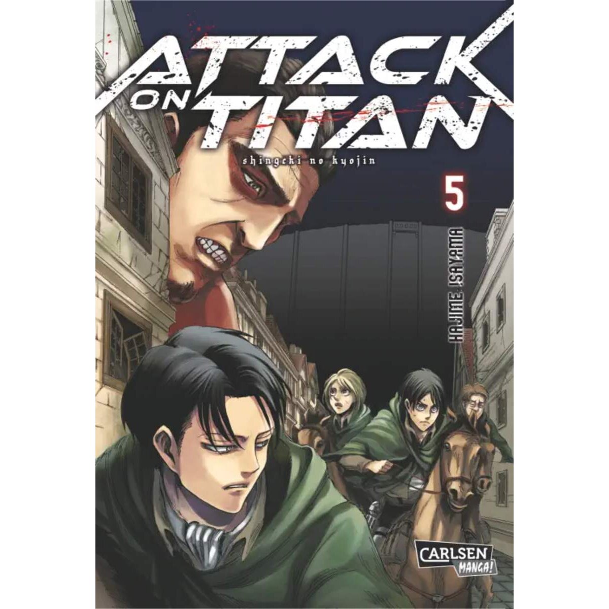 Carlsen Verlag Attack on Titan 5 von Hajime Isayama