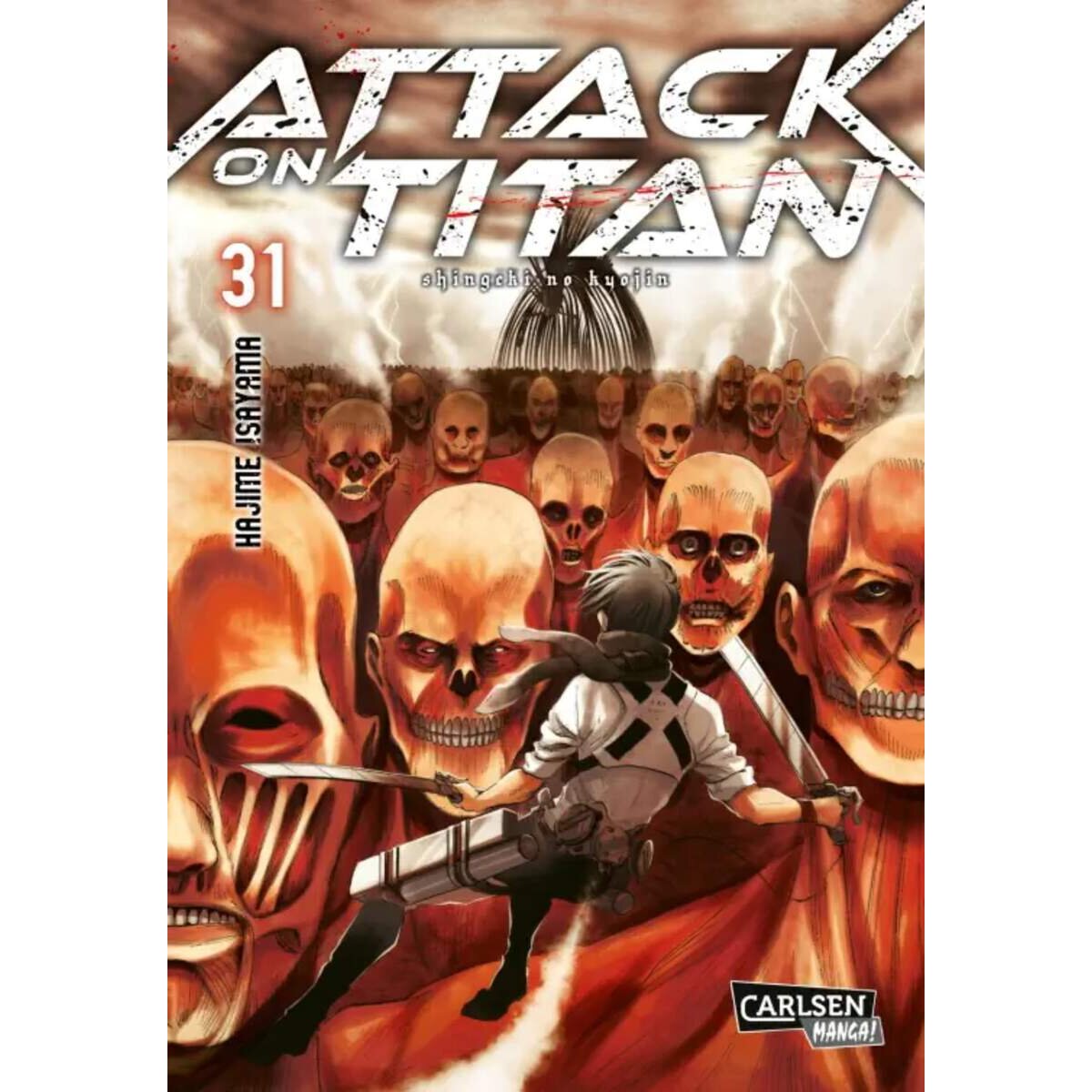 Carlsen Verlag Attack on Titan 31 von Hajime Isayama